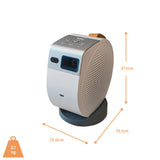 BenQ GV50 Beamer - Abmessungen