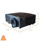BenQ LK954ST Beamer - Abmessungen