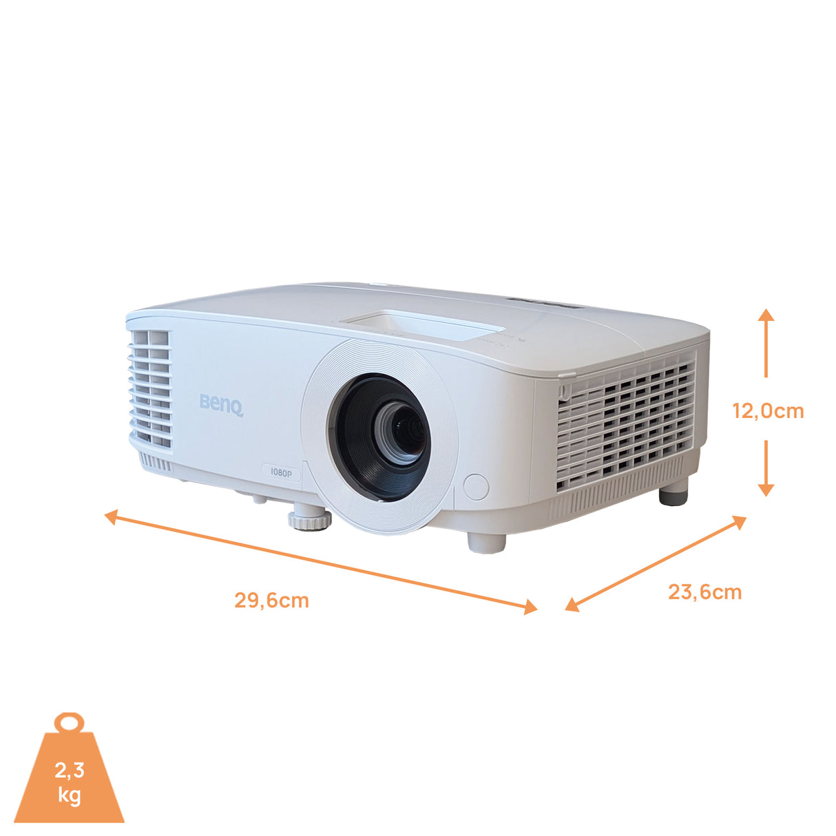 BenQ TH575i Beamer - Abmessungen