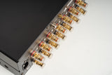 Block CVR-200 Schwarz AV-Receiver - Detail Anschlüsse Nahaufnahme