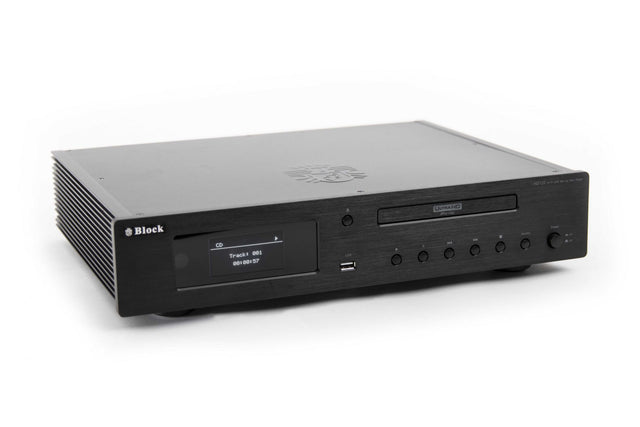Block HD-120 Schwarz Blu-Ray Player - Schrägansicht