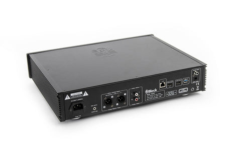 Block HD-120 Schwarz Blu-Ray Player - Rückseite mit Anschlüssen