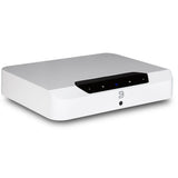 Bluesound Powernode Edge HD Streaming-Verstärker Weiss - Schrägansicht