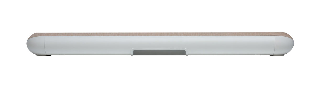 Bluesound Pulse Cinema Mini Beige Soundbar - Ansicht von oben Nahaufnahme