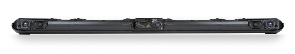 Bluesound Pulse Cinema Schwarz Dolby Atmos Soundbar - Detail Lautsprecher Nahaufnahme