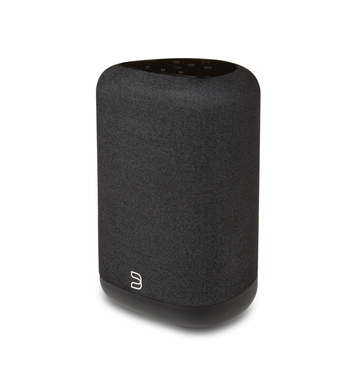 Bluesound PULSE Flex Schwarz Streaming-Lautsprecher - Schrägansicht seitlich