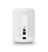 Bluesound PULSE Flex Weiß Streaming-Lautsprecher - Rückseite mit Anschlüssen (USB-C, LAN)