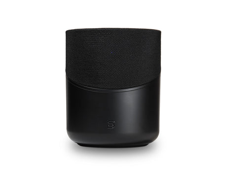 Bluesound PULSE M Schwarz Streaming-Lautsprecher - Frontansicht