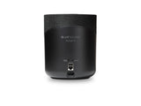 Bluesound PULSE M Schwarz Streaming-Lautsprecher - Rückseite mit Anschlüssen (LAN, USB)