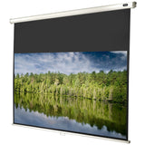 Celexon Leinwand Rollo Economy 200x113 - Frontansicht mit projiziertem Bild