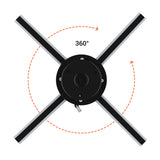 celexon Beamerhalterung PS Ultraflat - Darstellung der 360-Grad-Drehung