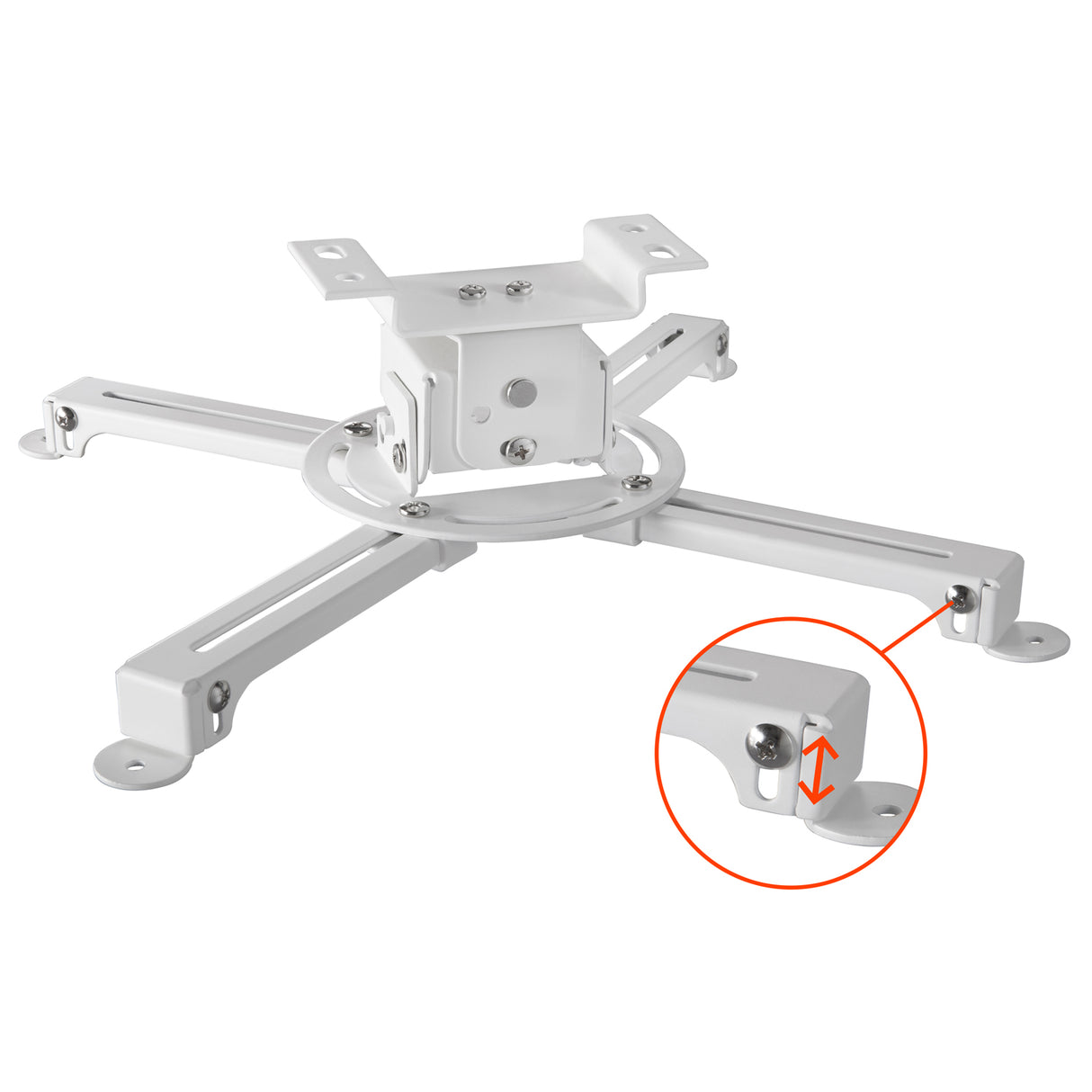 Celexon Deckenhalterung MultiCel1000 Pro - Detail Höhenverstellung