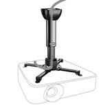 Celexon Deckenhalterung MultiCel 3040 - Montagebeispiel mit Beamer-Skizze