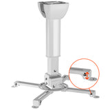 Celexon Deckenhalterung MultiCel 4060 Pro weiß - Detail Höhenjustierung am Haltearm