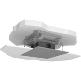 Celexon Deckenlift PL1000 Plus - eingefahren mit Beamer in der Zwischendecke