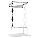 Celexon Deckenlift PL1000 Plus - ausgefahrener Lift Schrägansicht