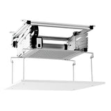 Celexon Deckenlift PL2000 - Schrägansicht Lift ausgefahren mit Beamer