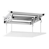 Celexon Deckenlift PL400 HC Plus - Deckeneinbau ausgefahren mit Beamer