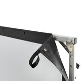 Celexon Mobil Expert 305 x 172cm Faltrahmen Leinwand - Detail Rahmenecke mit Tragegriff