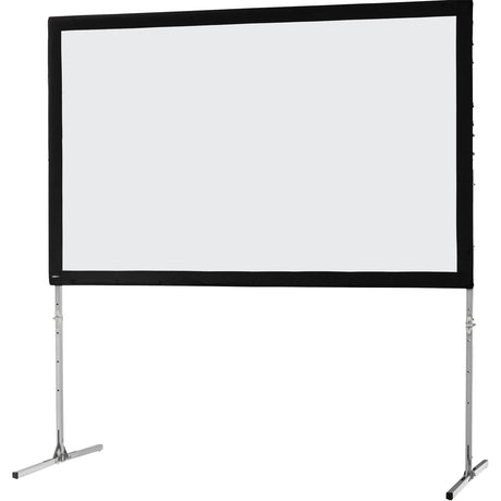 celexon Faltrahmen Leinwand Mobil Expert 305x190 cm - Frontansicht auf Standfüßen