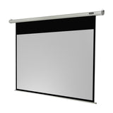 celexon Leinwand Motor Economy 160 x 90 cm - Schrägansicht