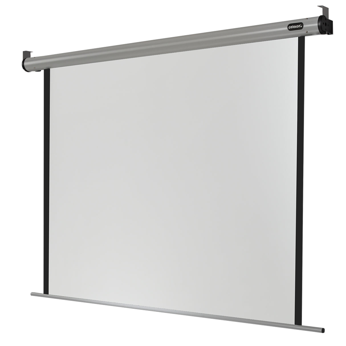 Celexon Leinwand Motor HomeCinema 200x200 - Detail Rand oben und unten