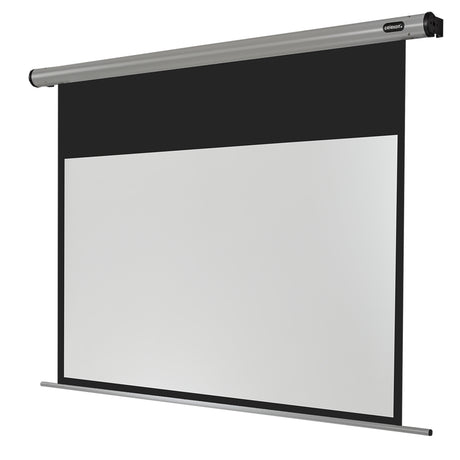 Celexon Leinwand Motor HomeCinema 240 Zoll - Schrägansicht