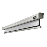 Celexon Leinwand Motor Professional 300 Zoll - Schrägansicht von unten