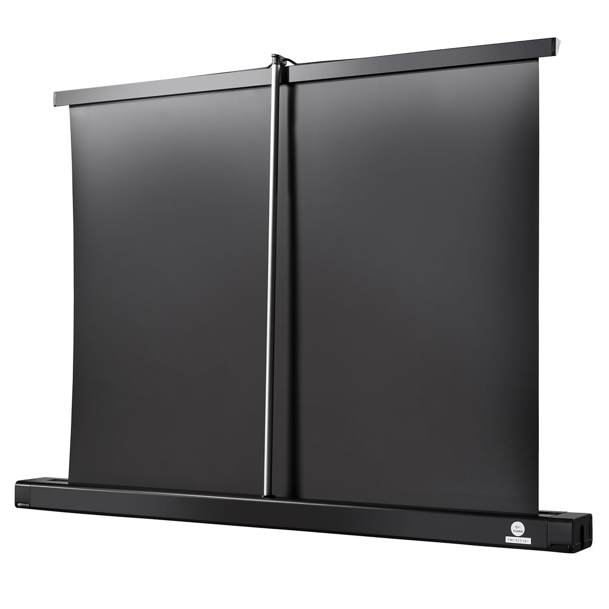 Celexon Tischleinwand Professional Mini Screen 61 x 46cm - Rückansicht eingerolltes Tuch