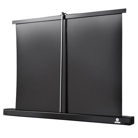 Celexon Tischleinwand Professional Mini Screen 61 x 46cm - Rückansicht eingerolltes Tuch