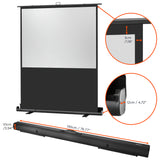 Celexon Ultramobil Plus Professional 180 x 135 - Maßzeichnung mit Abmessungen