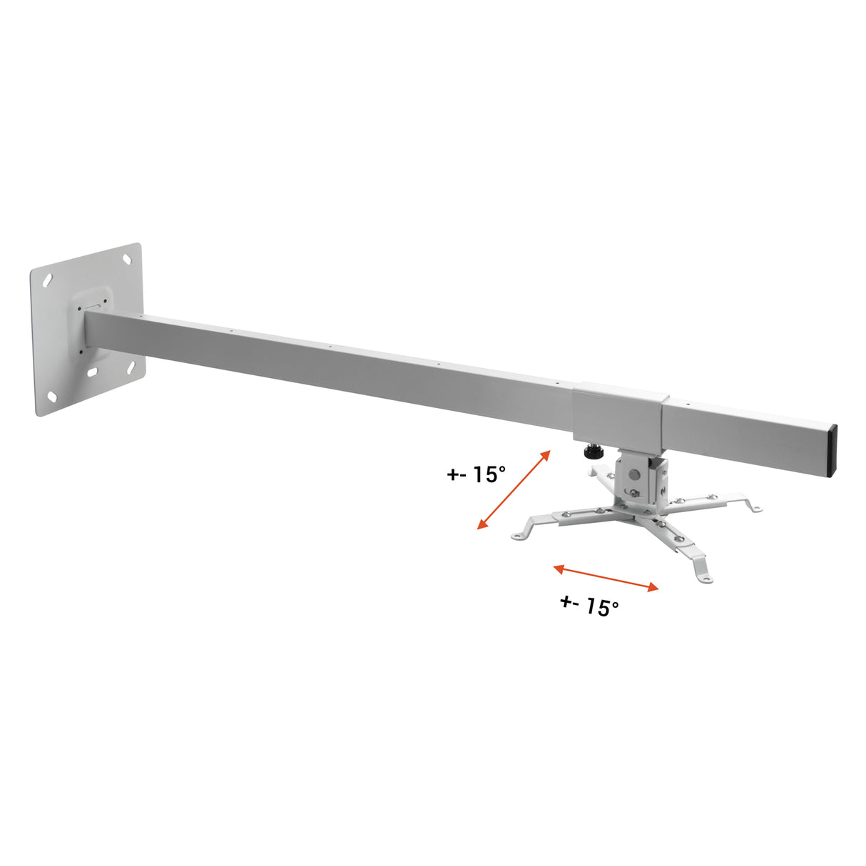 Celexon Wandhalterung Multicel WM1200 120cm - Detail Neigungswinkel