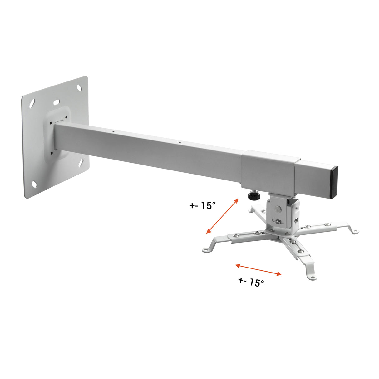 Celexon Wandhalterung Multicel WM600 60cm - Detail Neigungswinkel