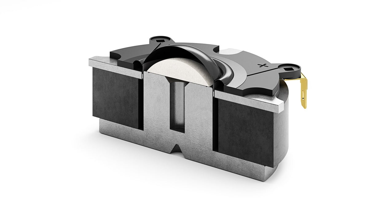 DALI Opticon 2 MKII Matt Weiss Kompaktlautsprecher - Detail Hochtöner im Querschnitt
