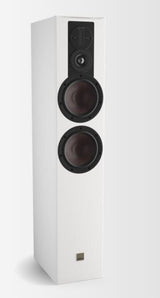 DALI Opticon 6 MKII Matt Weiss Standlautsprecher - Schrägansicht