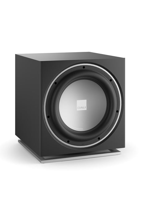 DALI SUB E-12 F Matt Schwarz Subwoofer - Schrägansicht