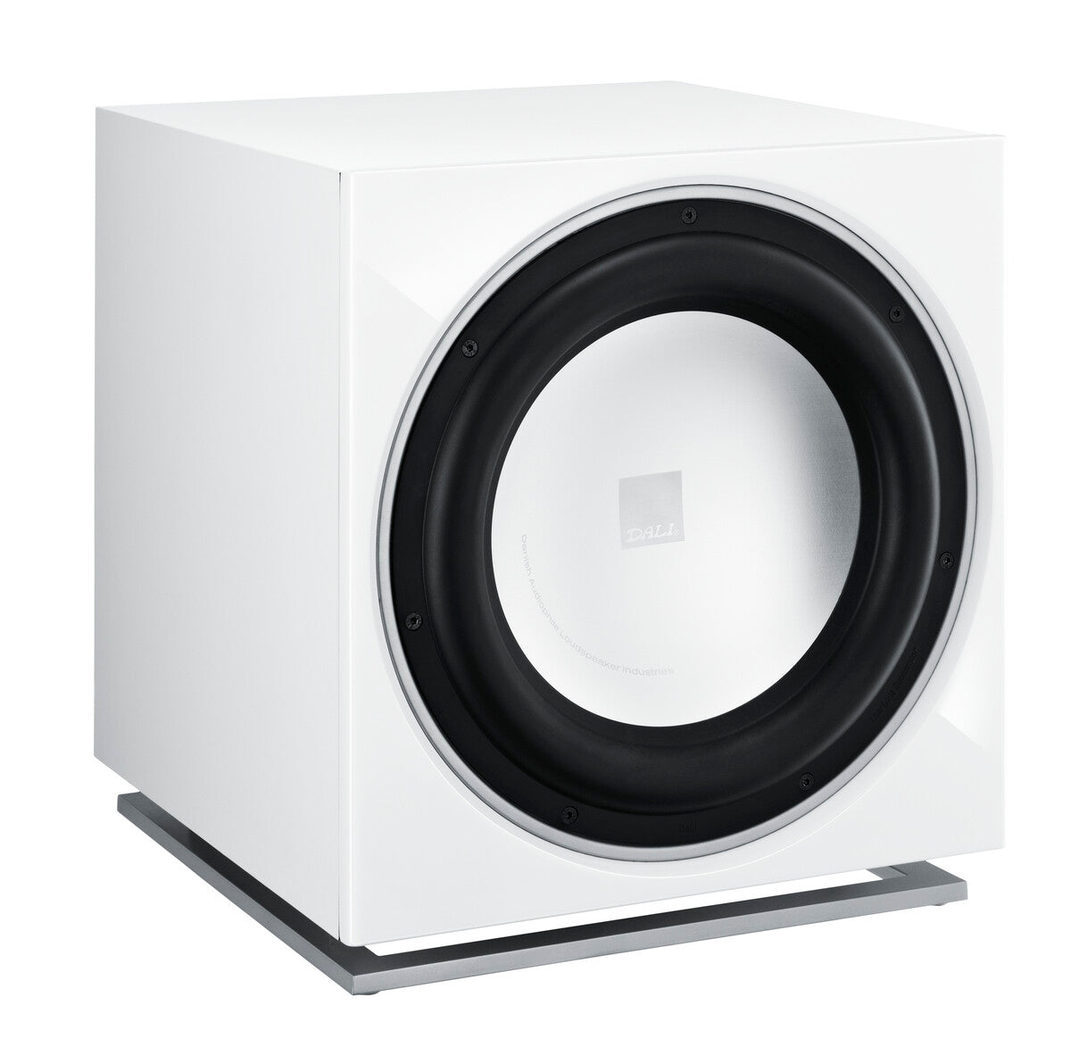DALI SUB E-12 F Subwoofer - Schrägansicht mit Chassis
