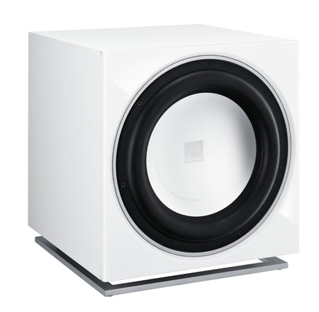 DALI SUB E-12 F Subwoofer - Schrägansicht mit Chassis