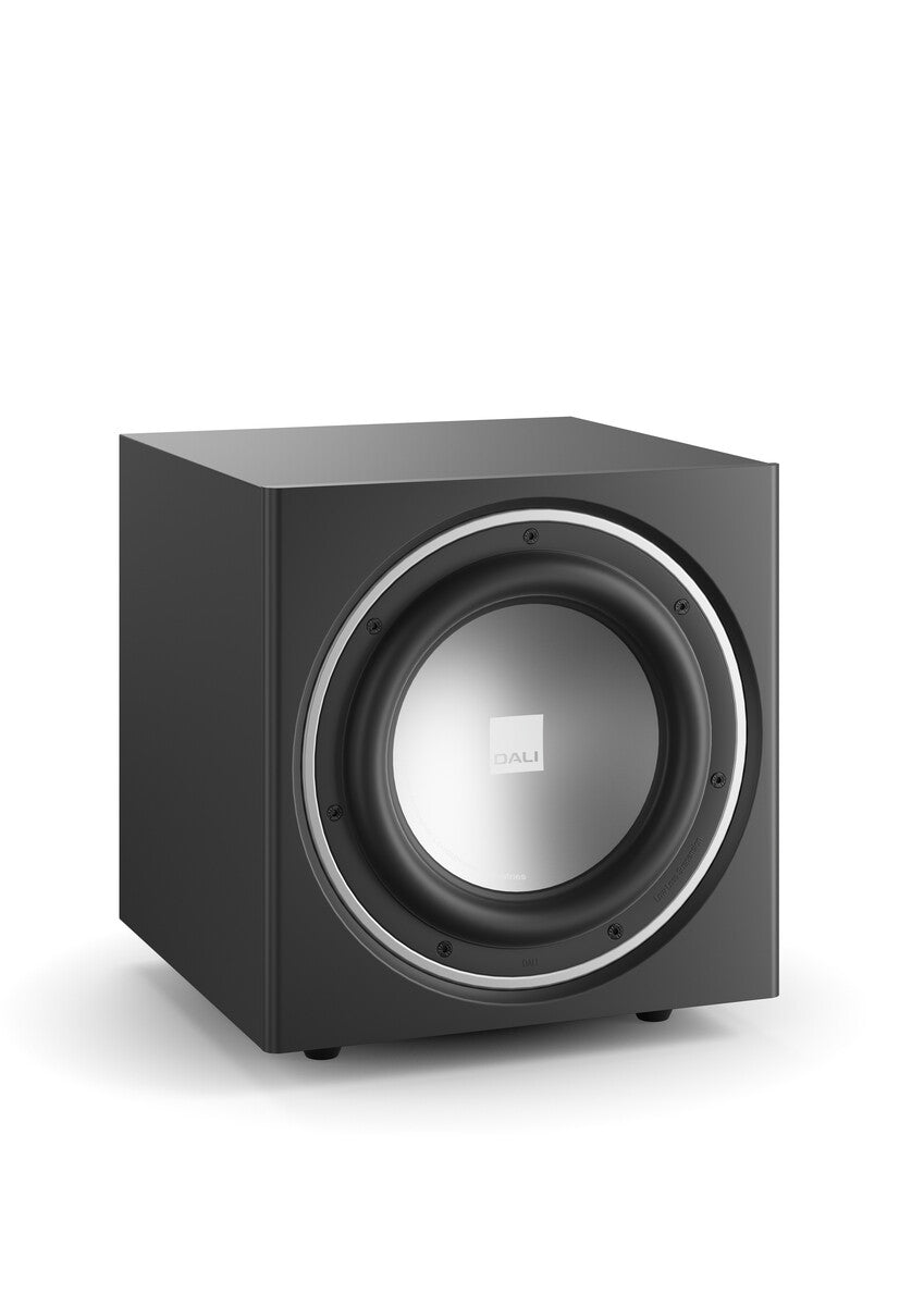 DALI SUB E-9 F Subwoofer - Schrägansicht mit Chassis