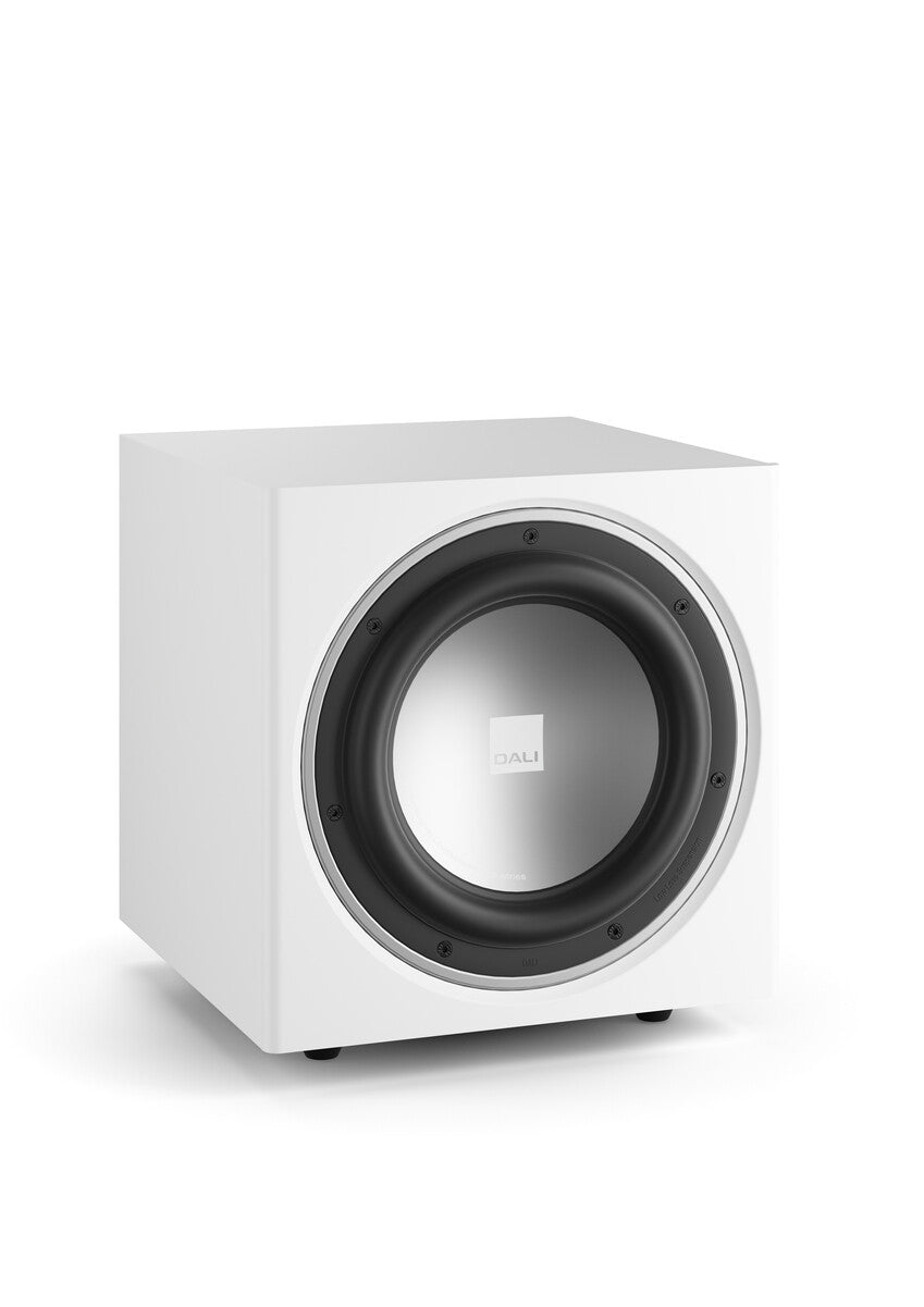 DALI SUB E-9 F Subwoofer - Schrägansicht mit Chassis
