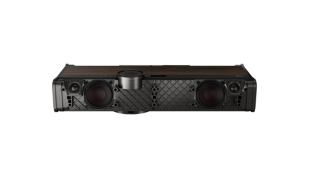 Dali Vega Eiche Dunkel Soundbar - Ansicht von unten mit Chassis