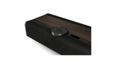 Dali Vega Eiche Dunkel Soundbar - Detail Drehregler von oben