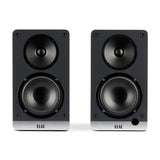 ELAC Debut Connex DCB41 Walnuss Aktivlautsprecher - Frontansicht Paar