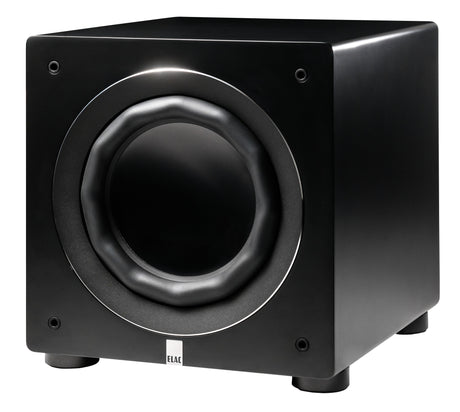 ELAC Reference RS500-SB Subwoofer - Schrägansicht Nahaufnahme