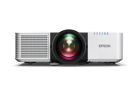 Epson EB-L690SE Golf Beamer - Frontansicht Detail Objektiv