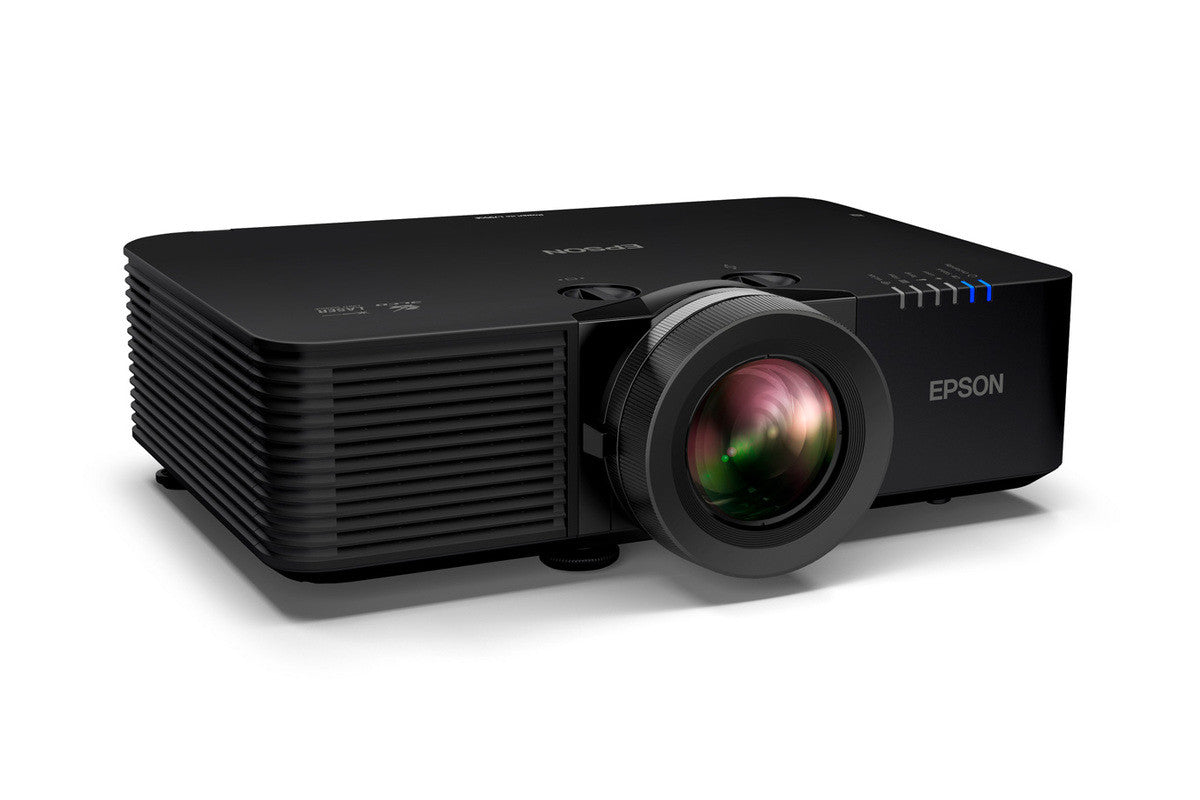 Epson EB-L695SU Golf Beamer Schwarz - Schrägansicht von links