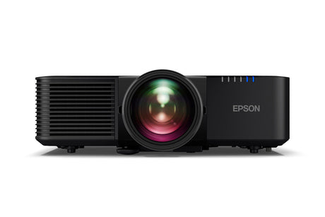 Epson EB-L795SE Golf Beamer Schwarz - Frontansicht Detail Objektiv