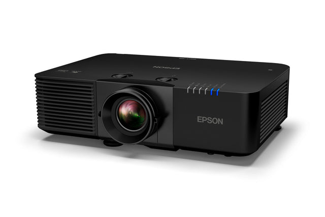 Epson EB-L895U WUXGA Laser Golf Beamer schwarz - Schrägansicht