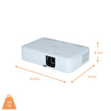 Epson CO-FH02 Beamer - Abmessungen