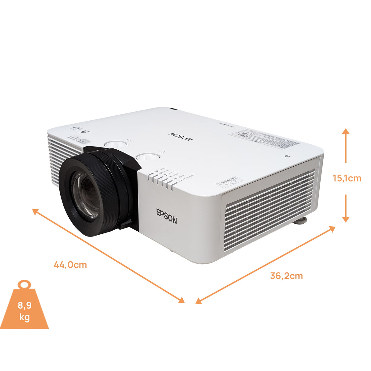 Epson EB-L690SU Beamer - Abmessungen